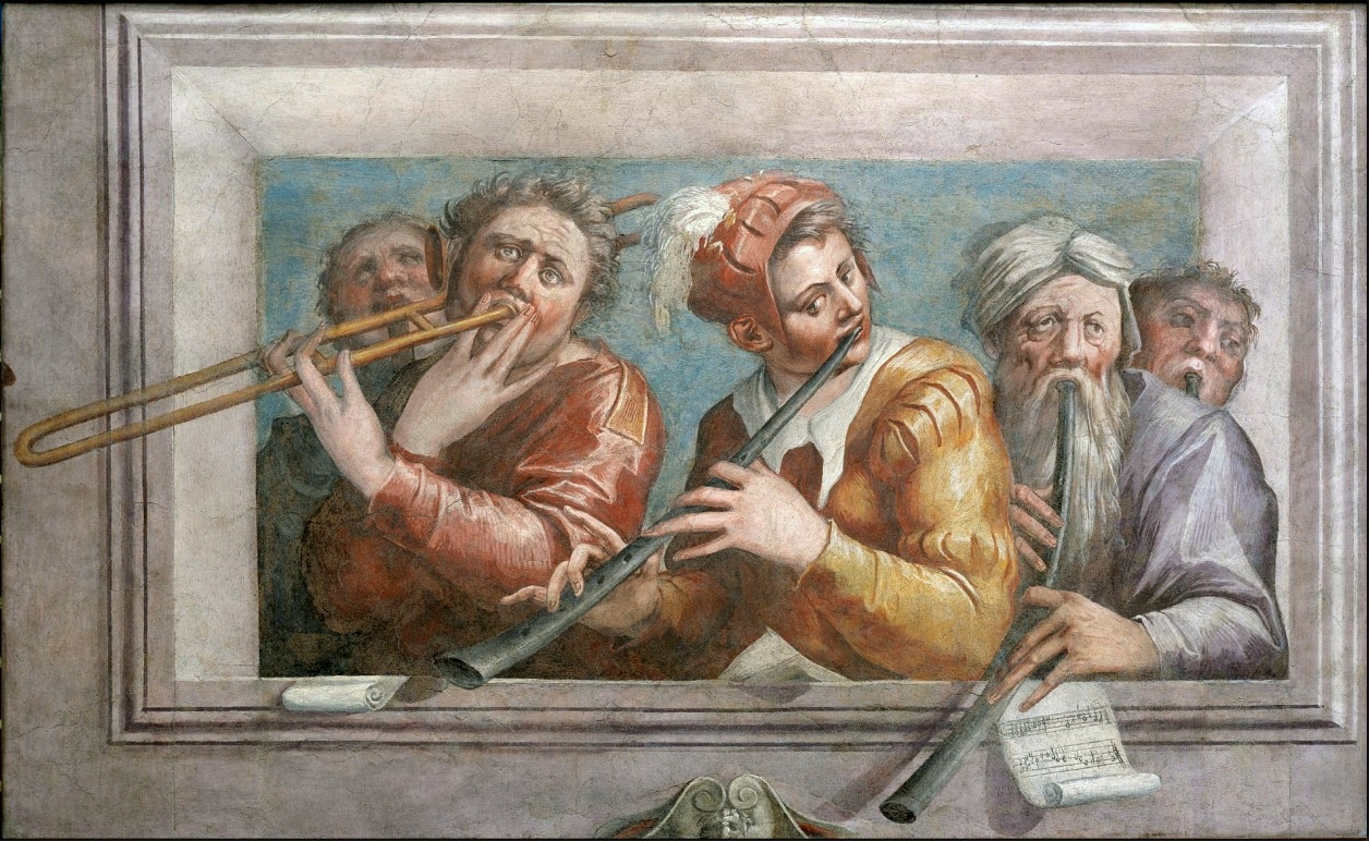 Giorgio Vasari. Musicians