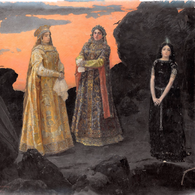 Victor Mikhailovich Vasnetsov. Three princesses of the underworld kingdom