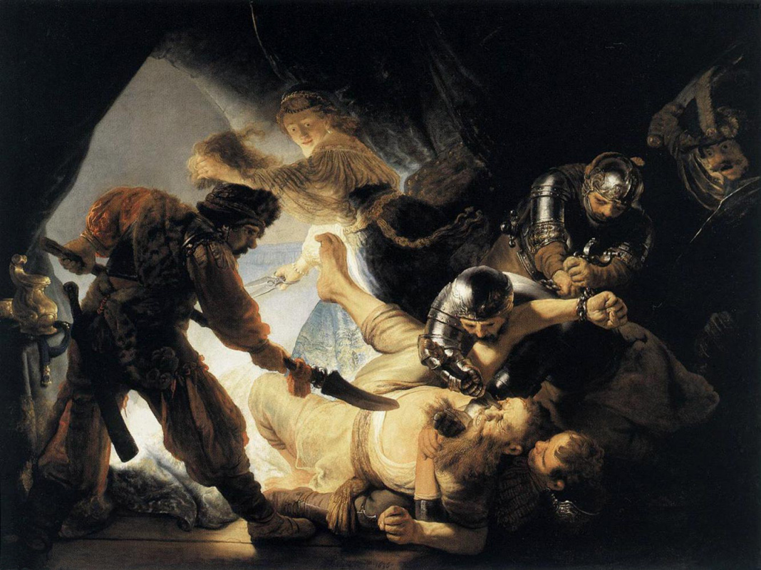 Rembrandt Harmenszoon van Rijn. The Blinding Of Samson