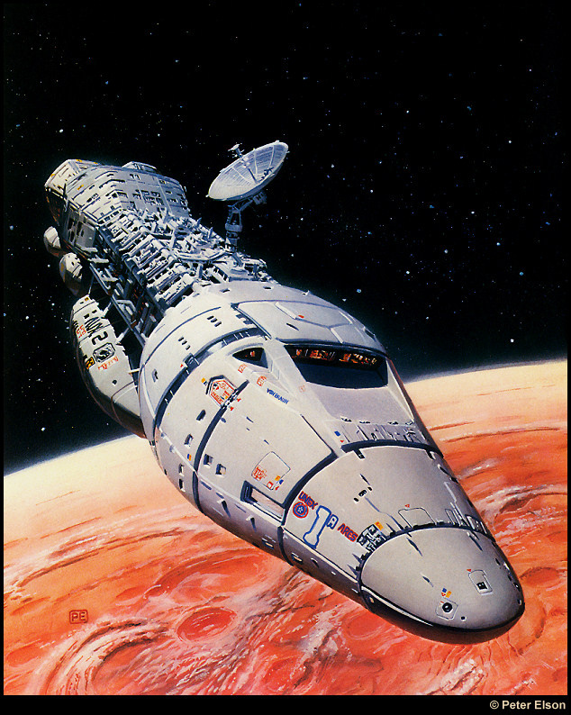 Peter Elson. Space story 15