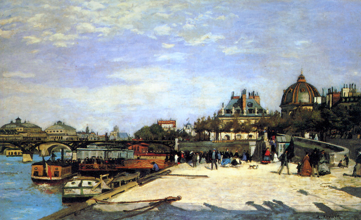 Pierre-Auguste Renoir. The Pont Des Arts