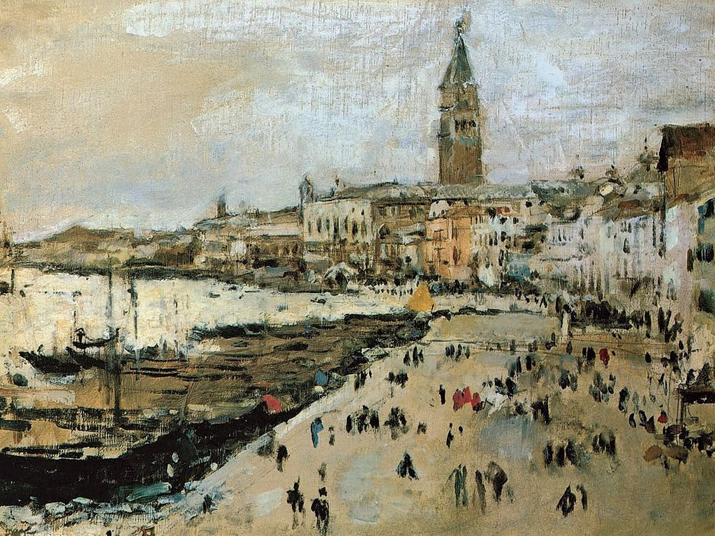 Valentin Aleksandrovich Serov. The Schiavoni quay in Venice