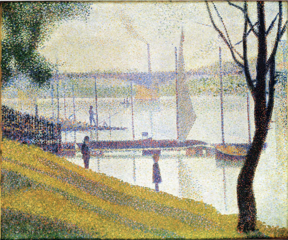 Georges Seurat. The bridge at Courbevoie
