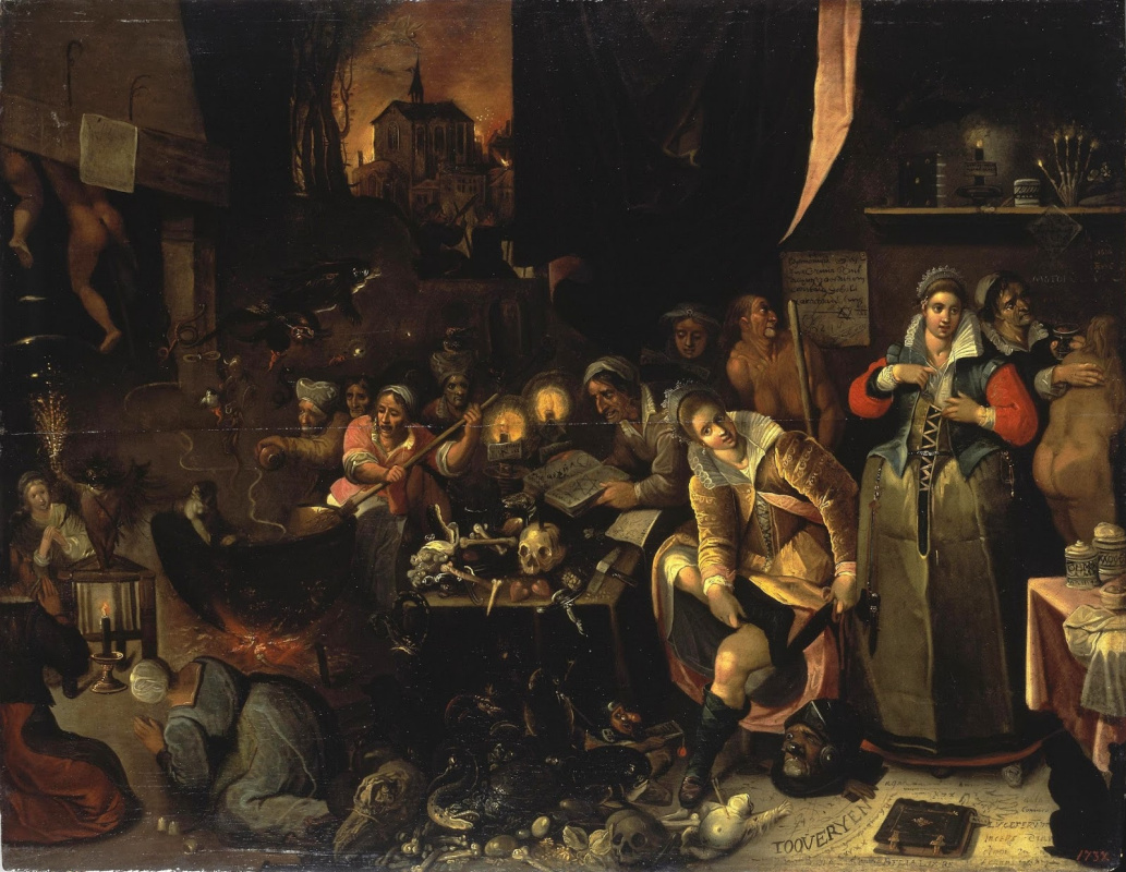 Франс Франкен Младший. Кухня ведьм. 1606