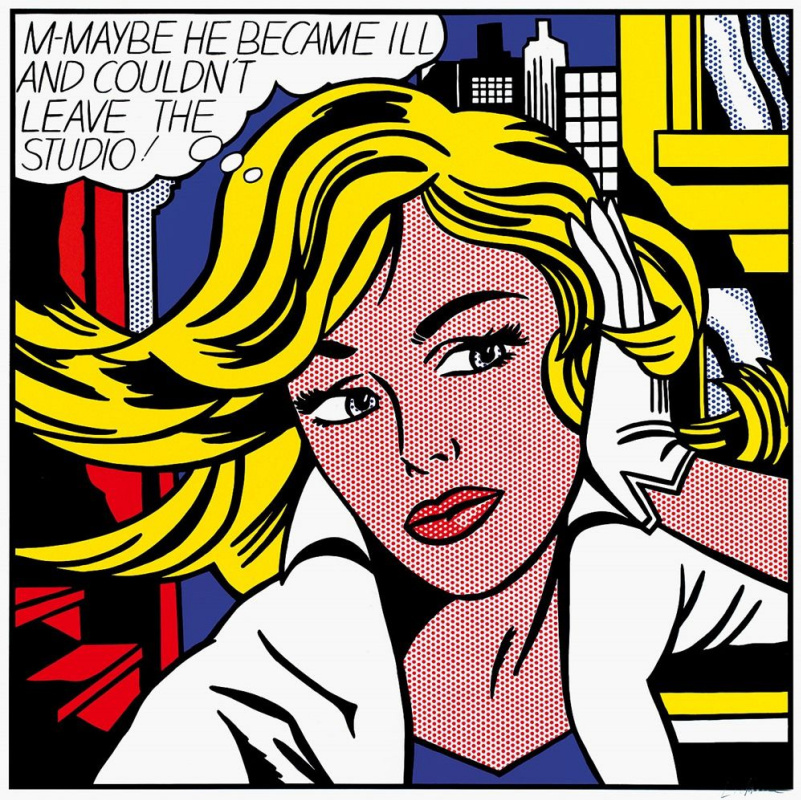 Roy Lichtenstein. Miss Meyb