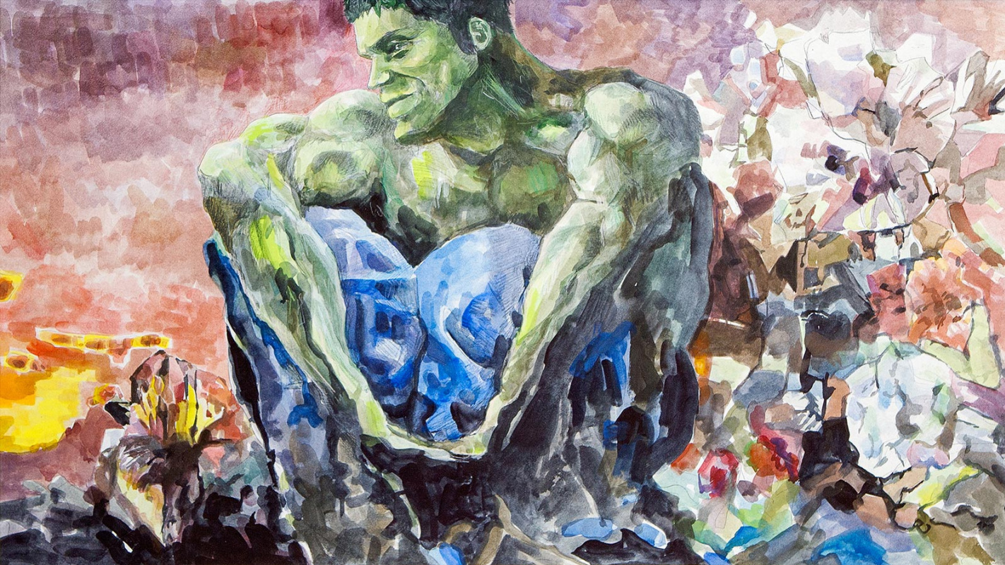 Евгений Морозов. Hulk sitting