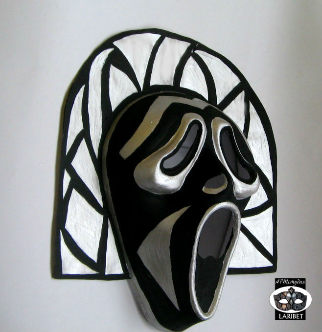 Carnival mask "Shards of Creek"