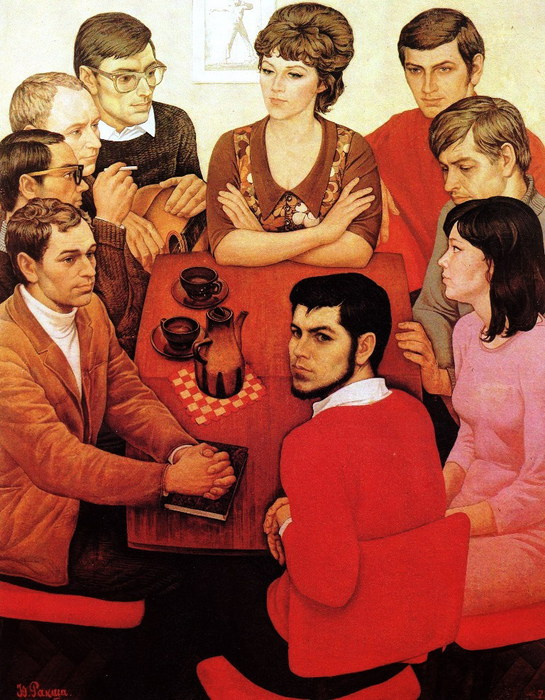 Yuri Mikhailovich Raksha. Contemporaries