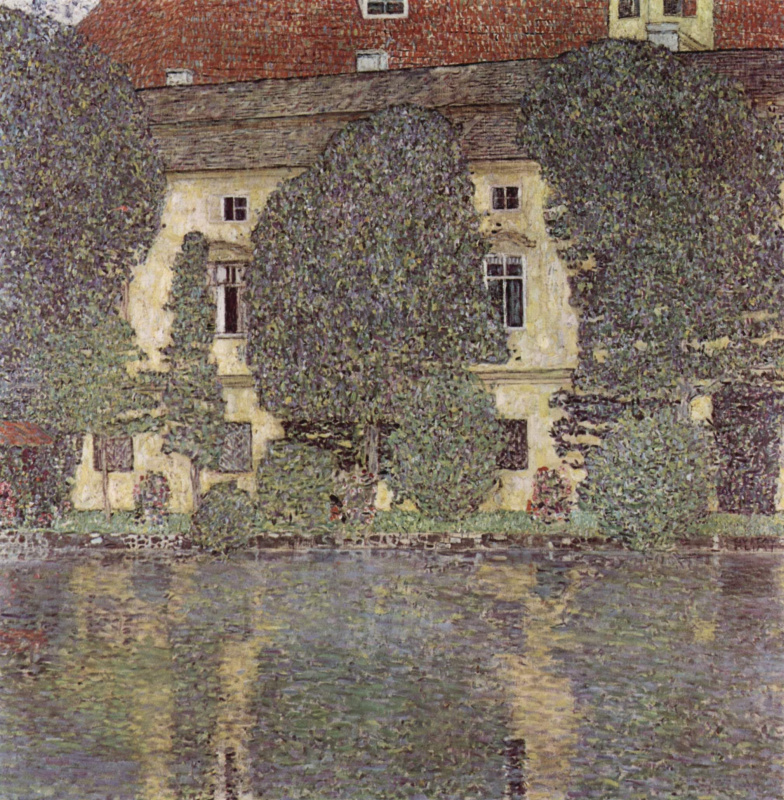 Gustav Klimt. Kammer castle on lake Attersee III