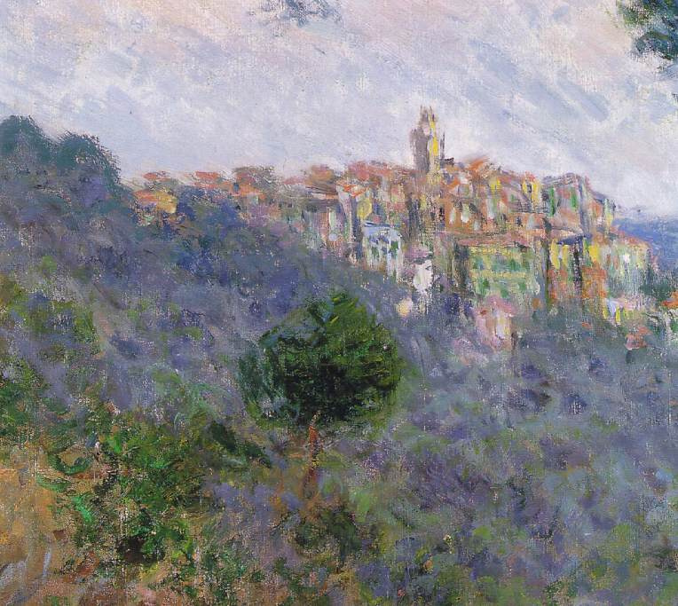 Claude Monet. Bordighera, Italy (detail)