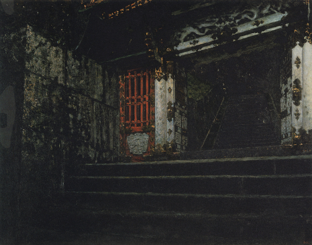 Vasily Vereshchagin. The entrance to the temple of Nikko