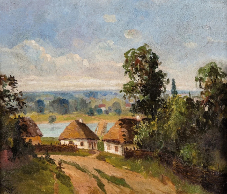 Nikolay Grigorievich Burachk. Ukrainian summer landscape