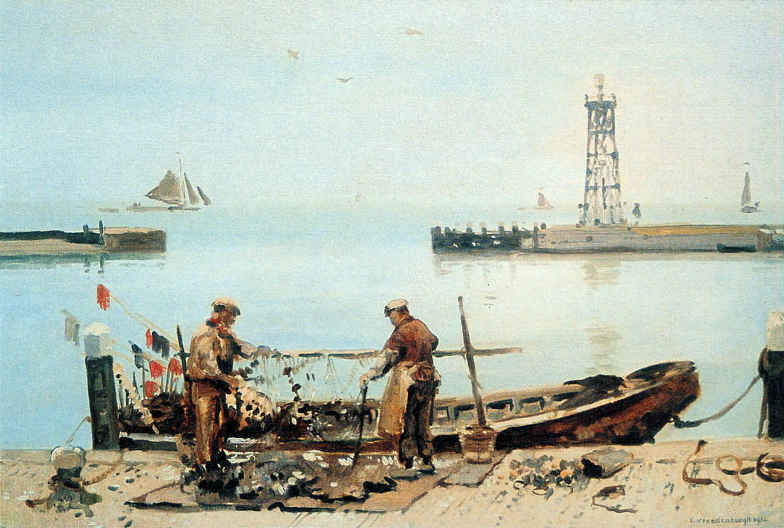 Cornelis Vreedenburg. Fishermen