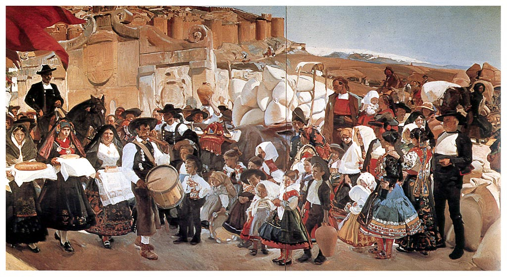 Castilla, or bread Festival (fragment)