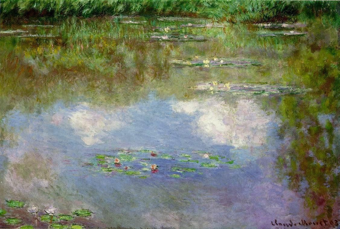 Claude Monet. Water lily