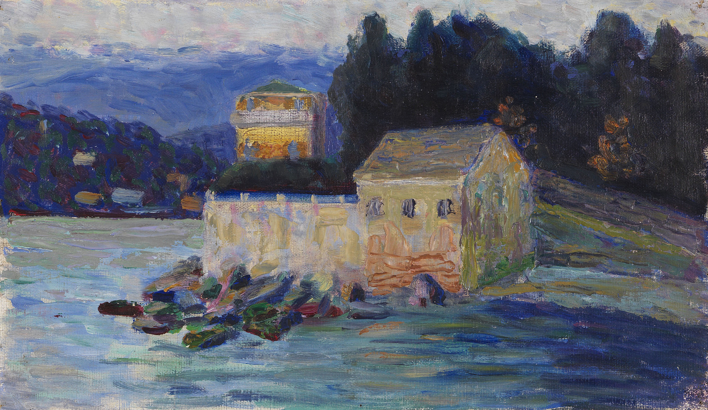 Gabriele Münter. Landscape in Rapallo