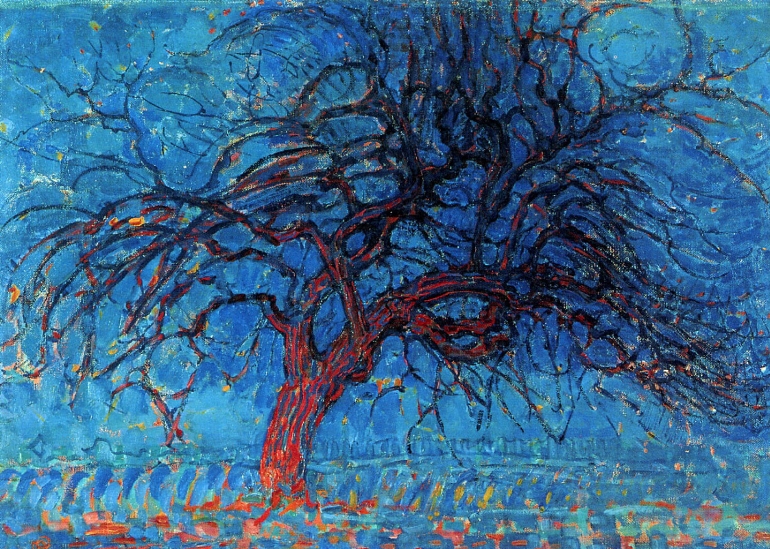 Piet Mondrian. Mahogany