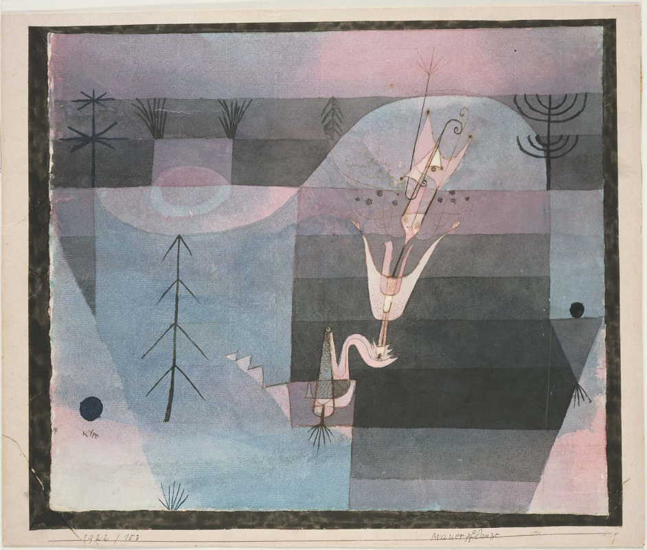 Paul Klee. Flower