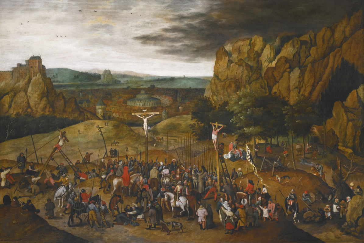 Peter Brueghel The Younger. El calvario