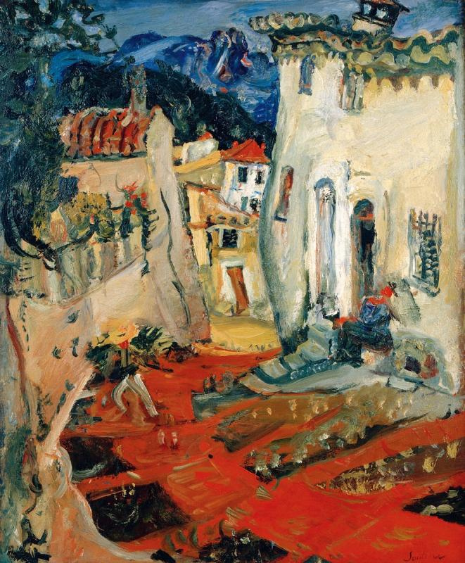 Chaim Soutine. Street in Cagnes