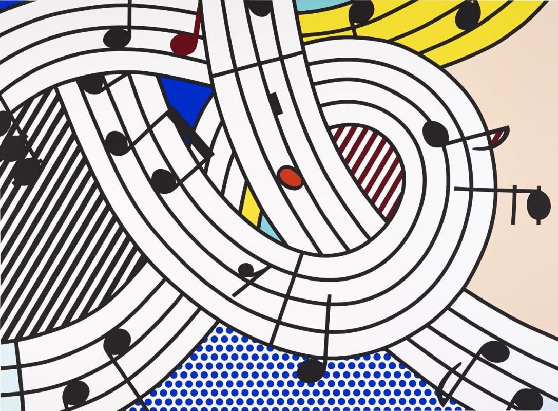 Roy Lichtenstein. Composition II