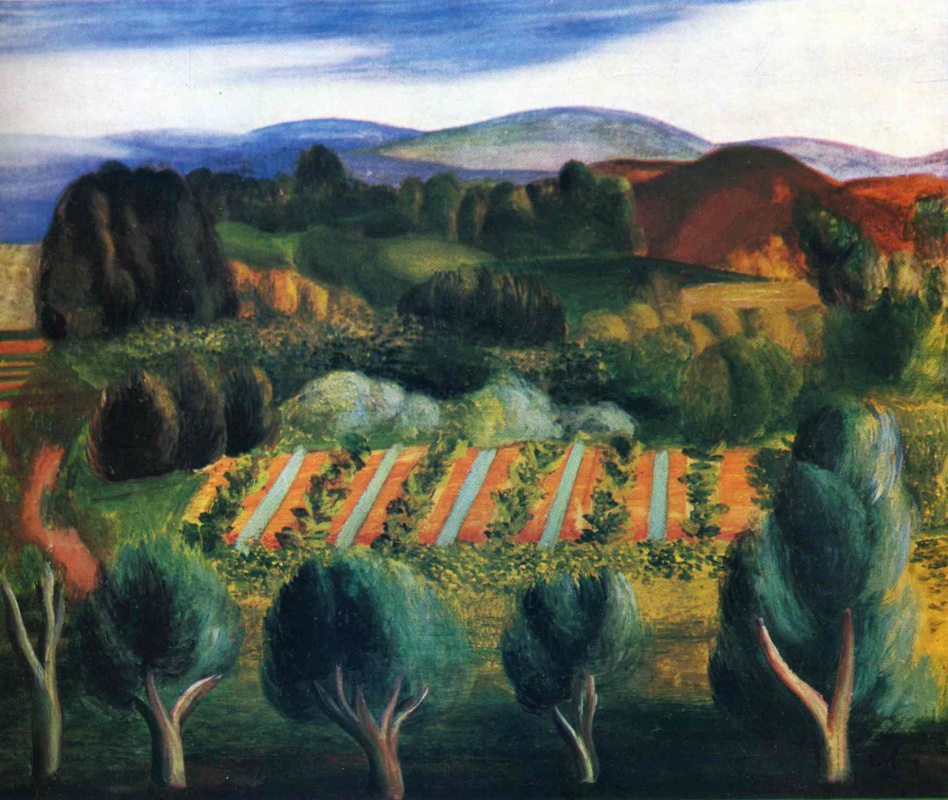 Moses Kisling. Gardens