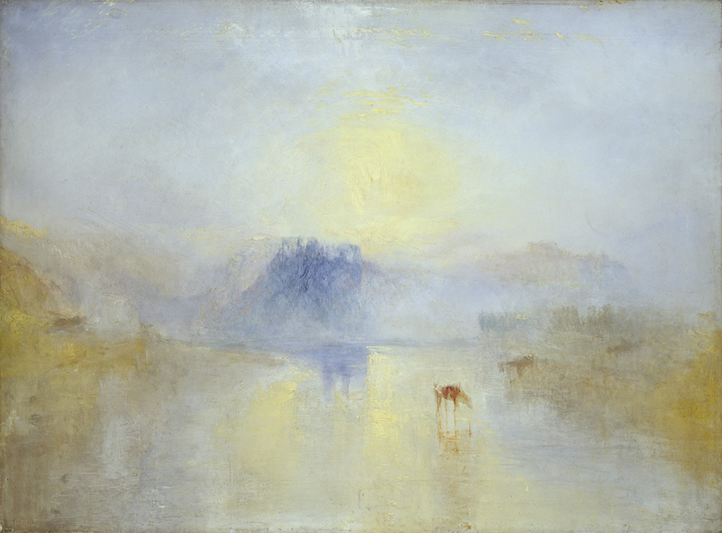 Joseph Mallord William Turner. Norham Castle, Sunrise