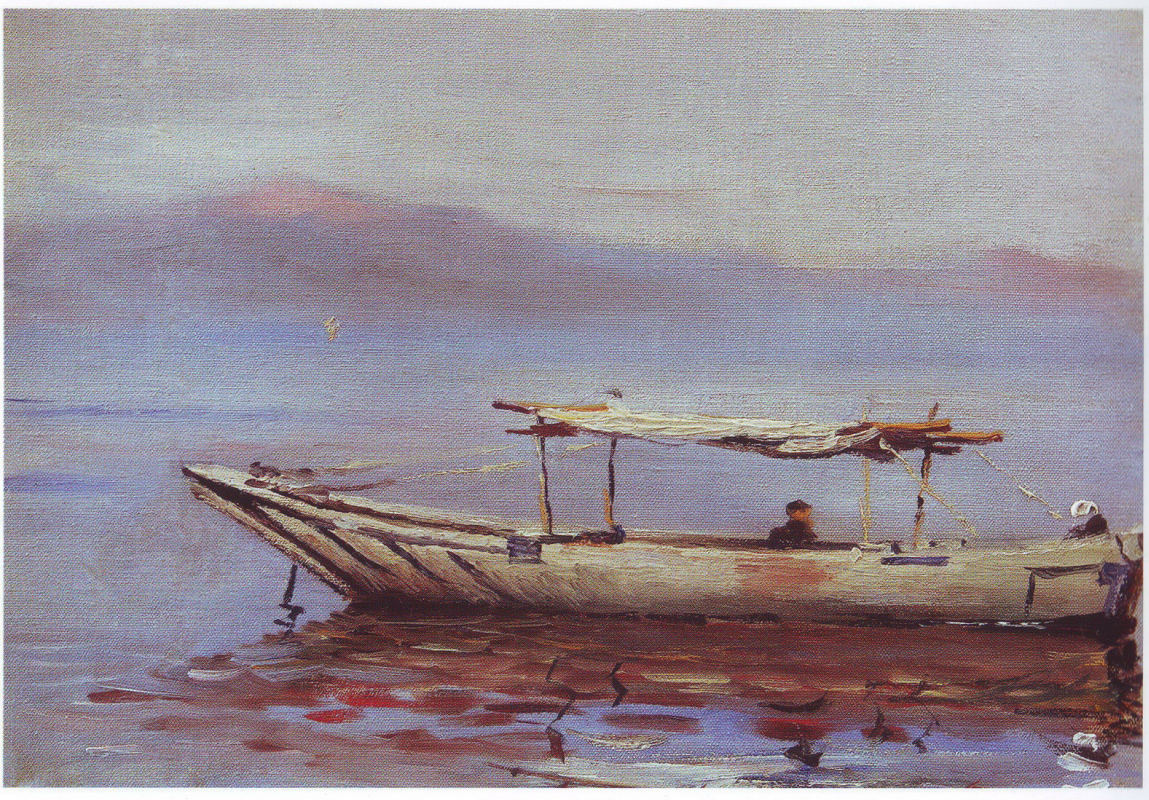 Vasily Vereshchagin. Boat