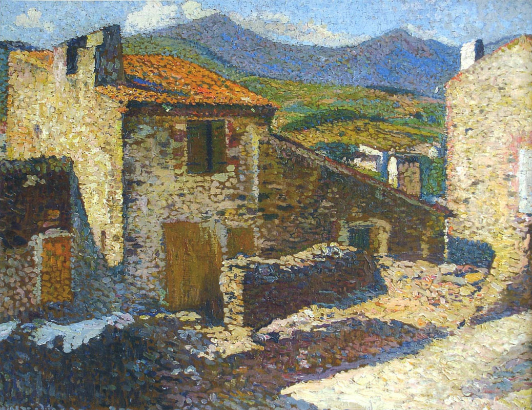 Henri Martin. Village