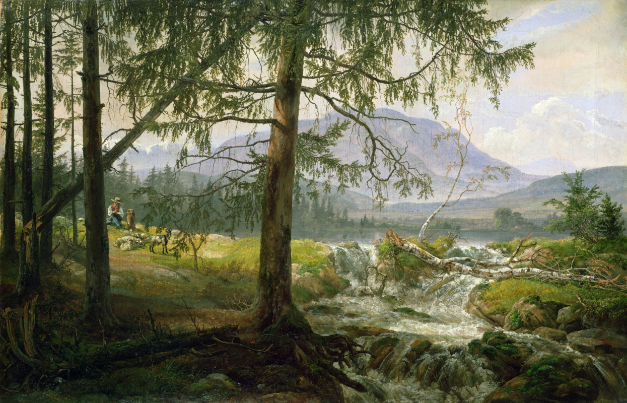 Johan Christian Klausen Dahl. Tyrolean landscape