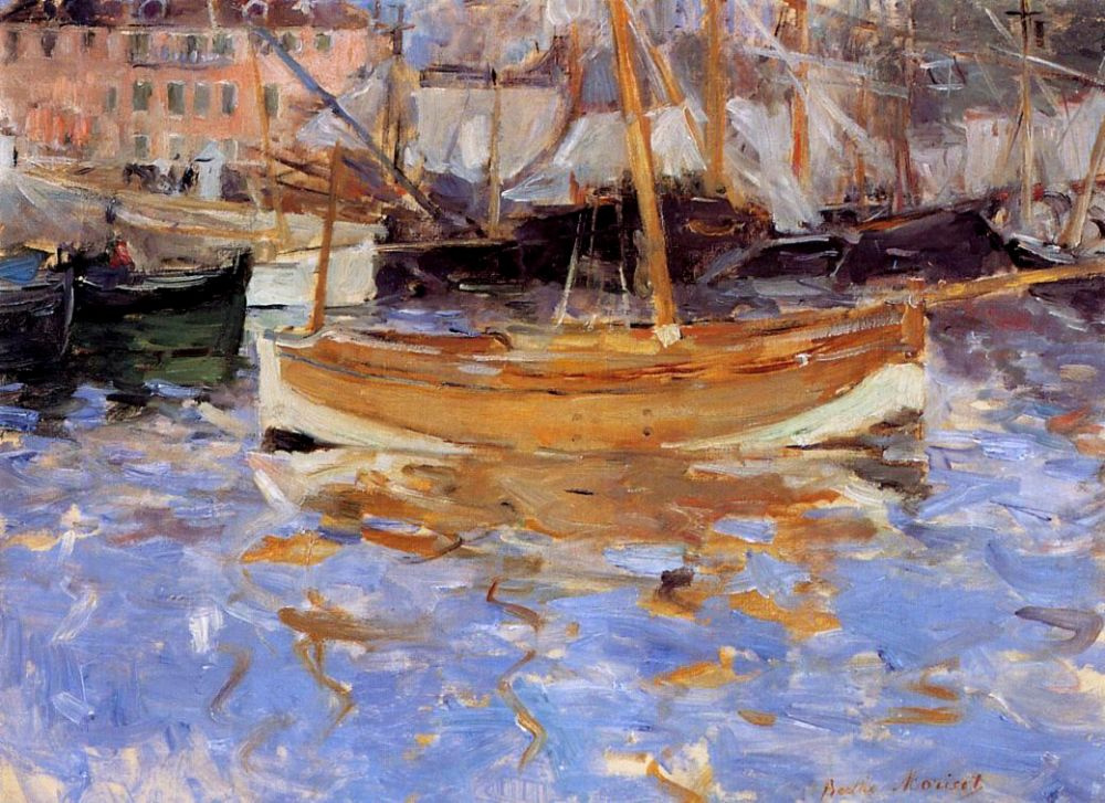 Berthe Morisot. Port of nice