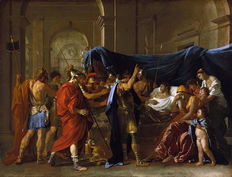 Nicolas Poussin. Mort germanique