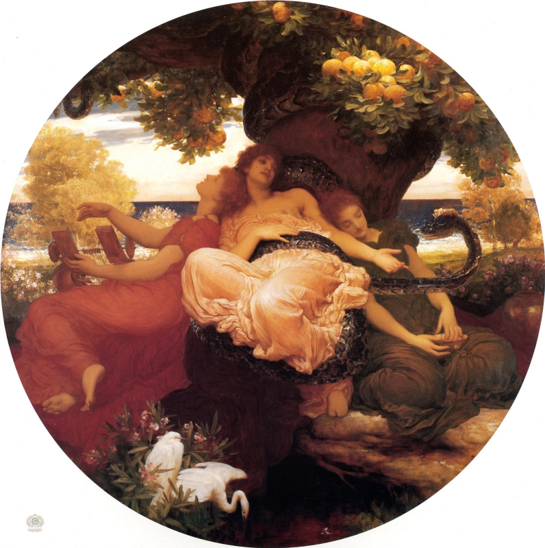 Frederic Leighton. Hesperides Garden