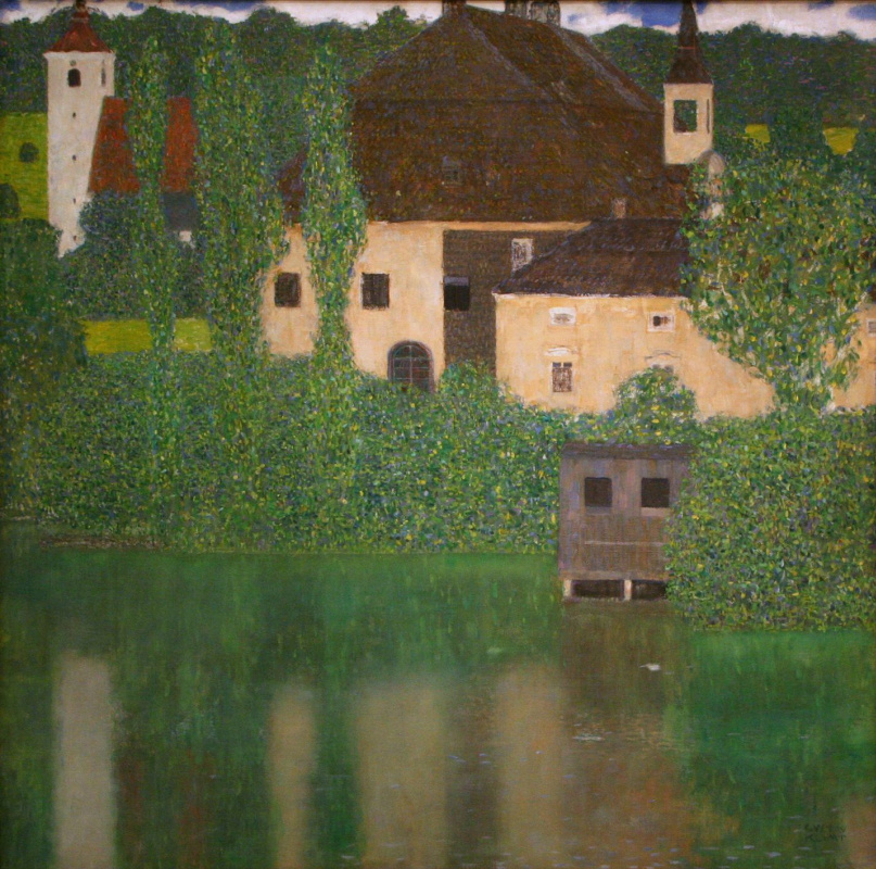 Gustav Klimt. Castle Kammer at lake Attersee I (Castle water)