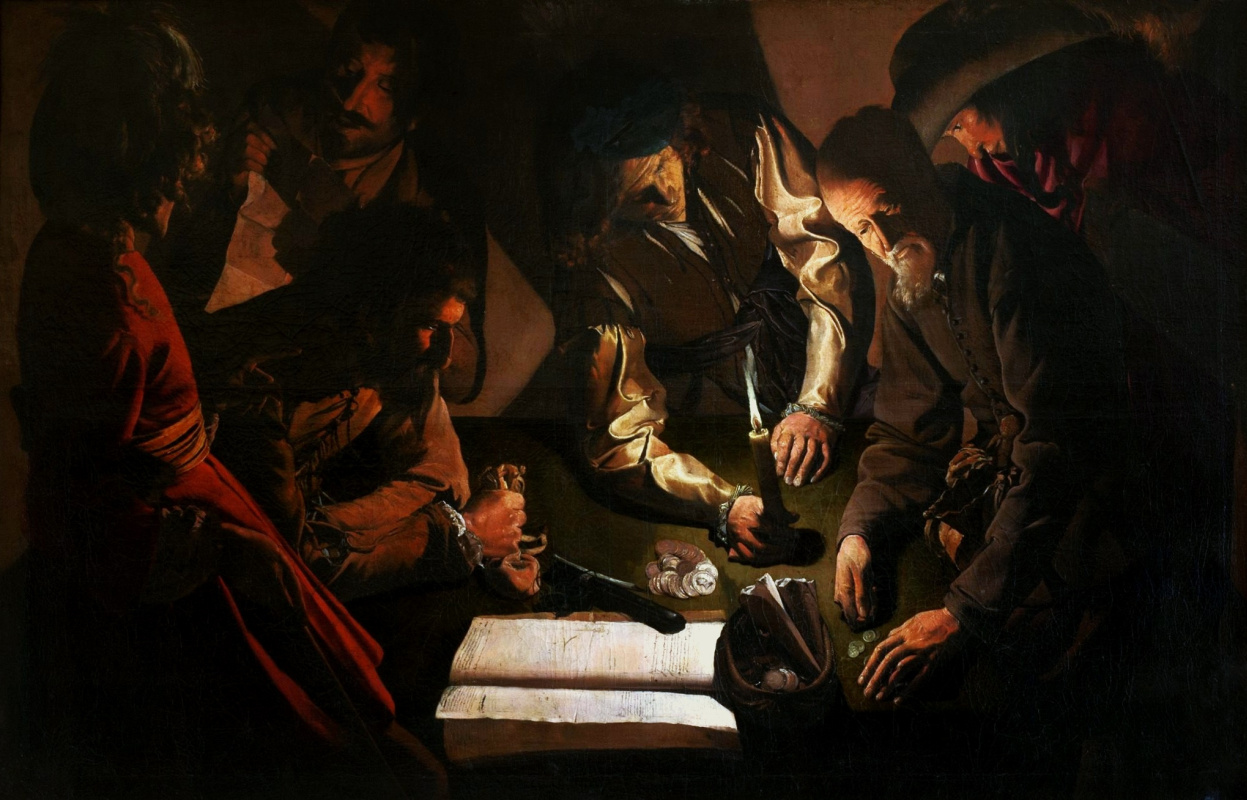 Georges de La Tour. Pagamento (presso l'usuraio)