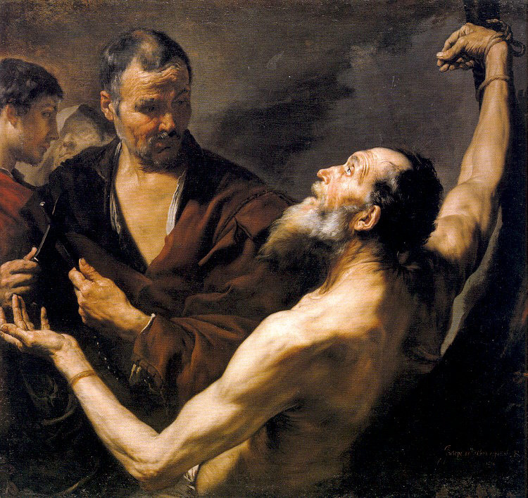 Jose de Ribera. The Martyrdom Of St. Bartholomew