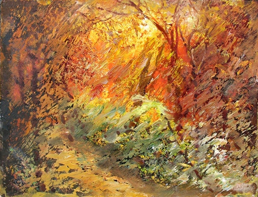 Alexander Ivanovich Vlasyuk. Autumn gold