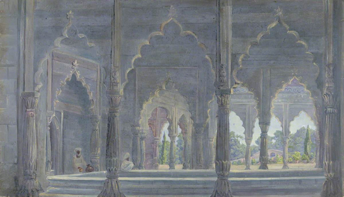 Марианна Норт. Дворец Лакхнау, Индия