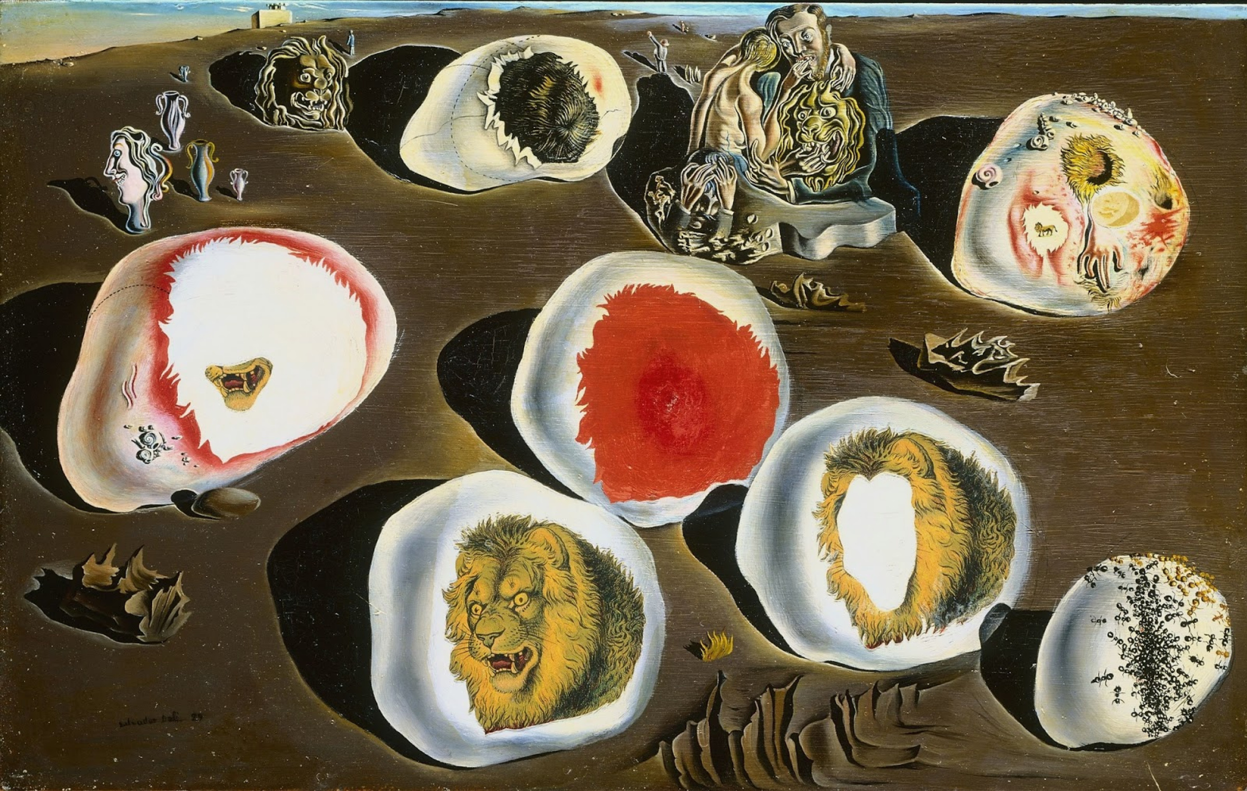 Salvador Dali 欲望, 1929, 35×22 厘米：作品描述| Arthive