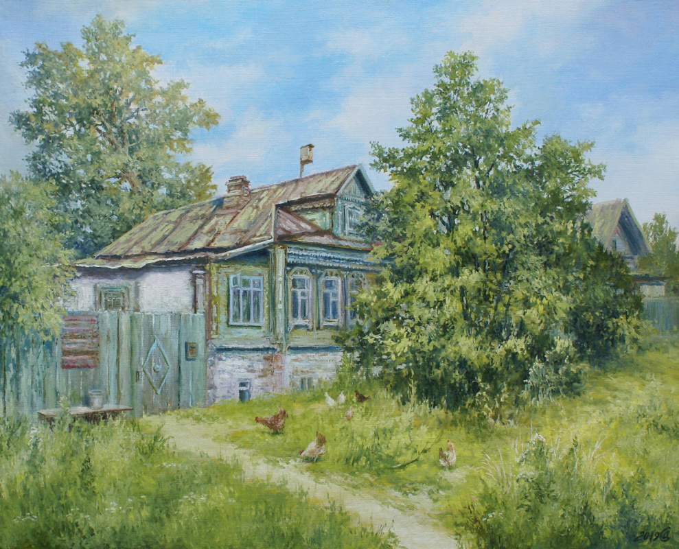 Сергей Владимирович Дорофеев. Summer in the village