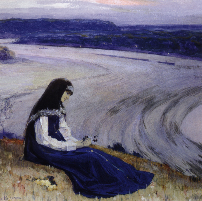 Mikhail Vasilyevich Nesterov. Auf der Wolga