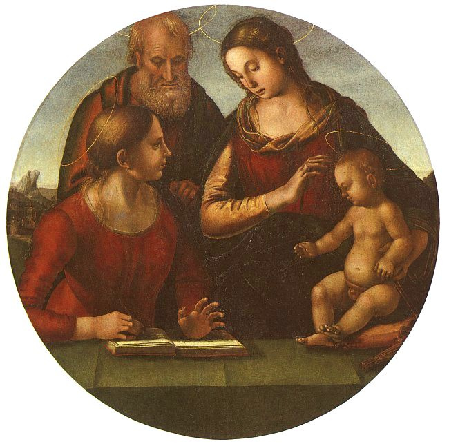 Luke Signorelli. The Madonna and child