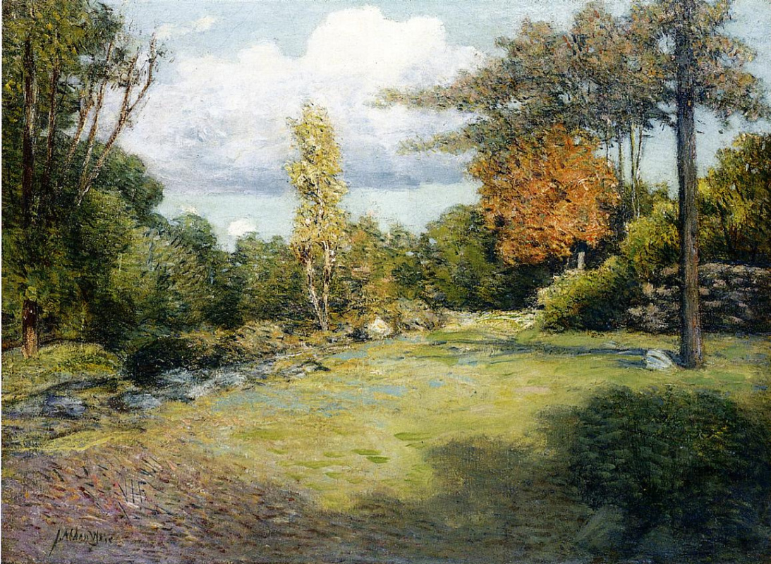 Julian Alden Weir. Plot 5