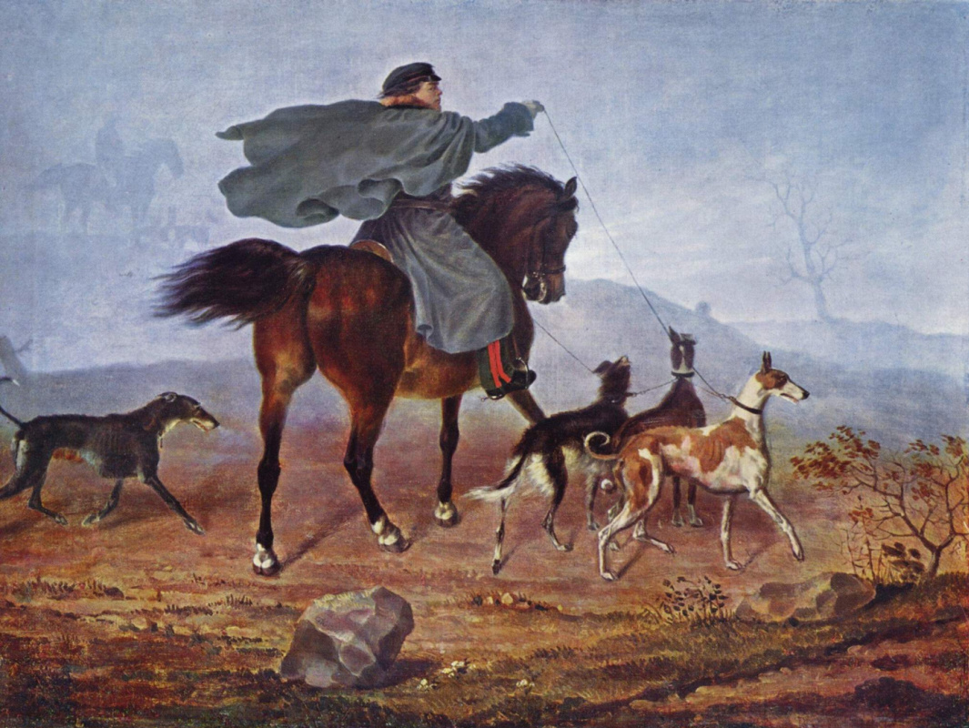 Franz Kruger. Hunting