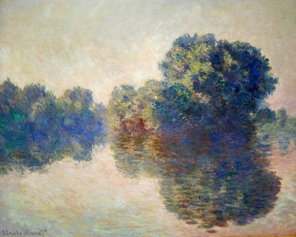 Claude Monet. Seine near Giverny