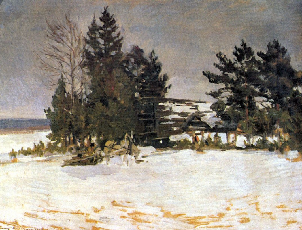 Konstantin Korovin. Winter