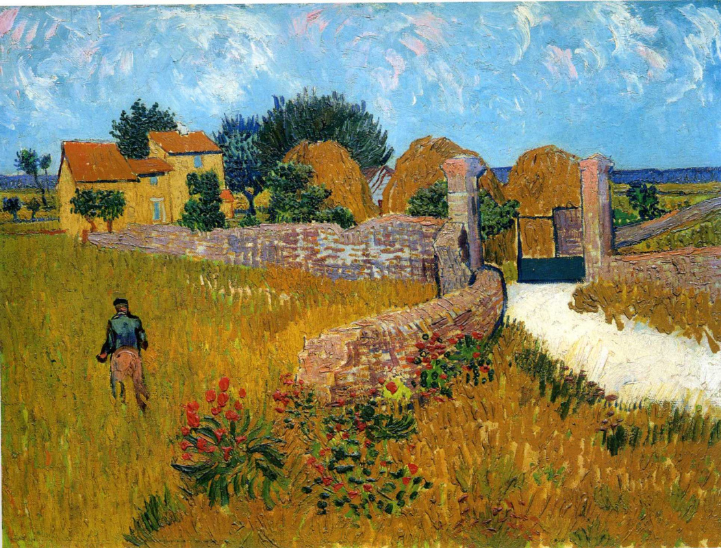 Vincent van Gogh. Farm in Provence