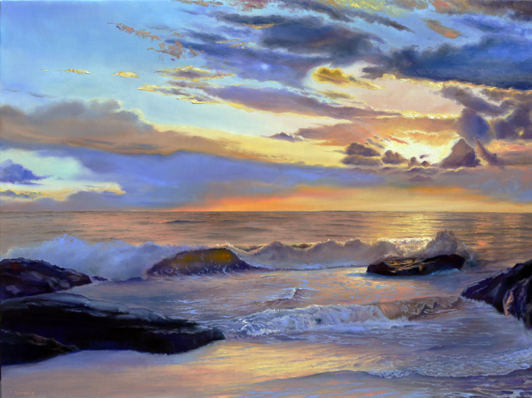 Sergei Lutsenko. The warmth of the ocean