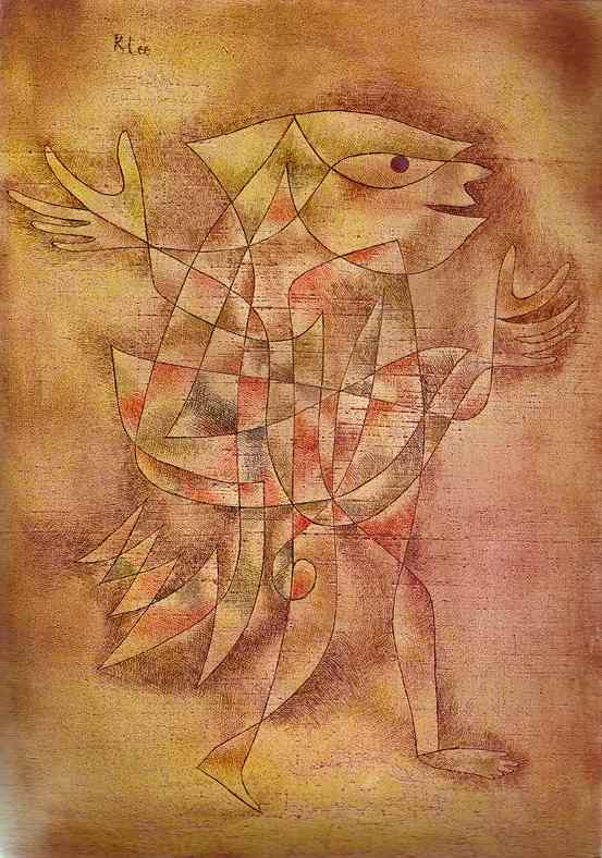 Paul Klee. Little jester in a trance