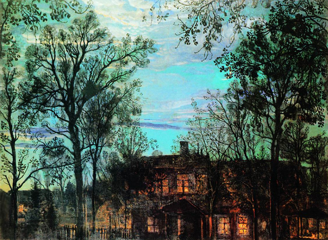 Isaac Brodsky. New moon